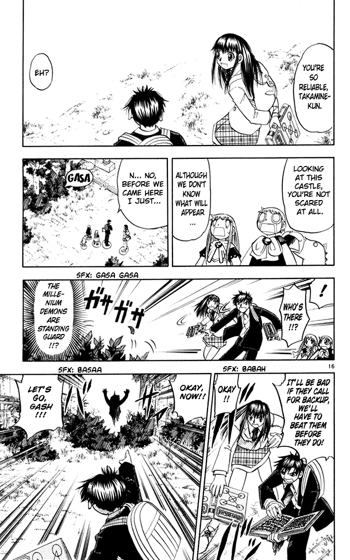 Konjiki no Gash!! Chapter 110 page 16 - Chapter 110: The Letter