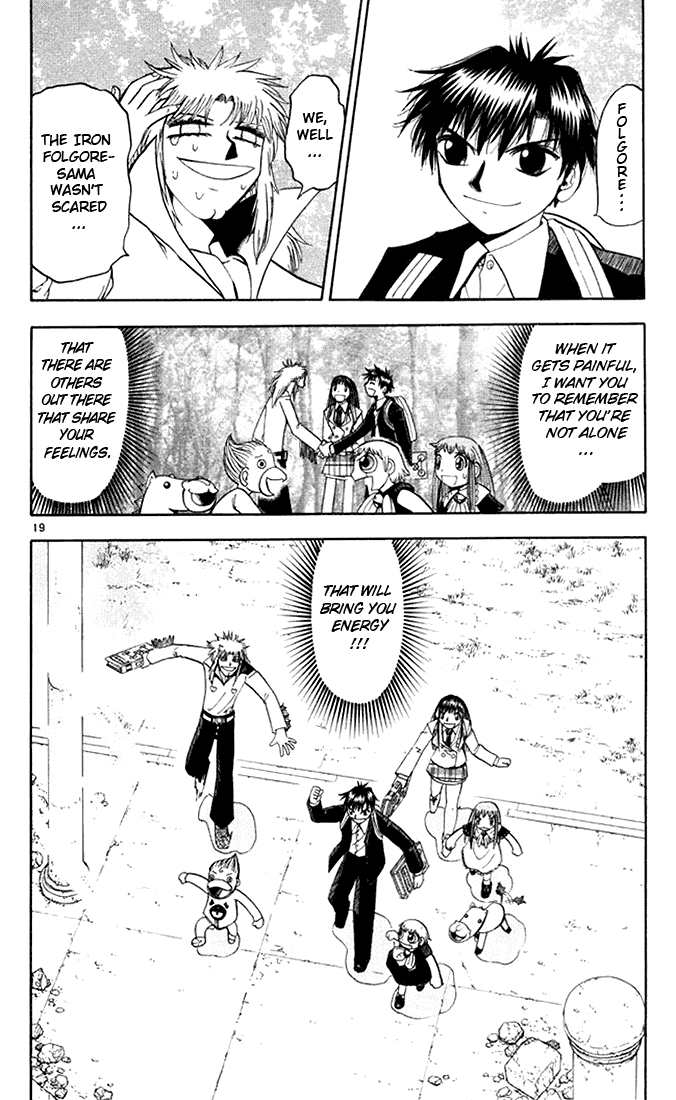 Konjiki no Gash!! Chapter 110 page 19 - Chapter 110: The Letter