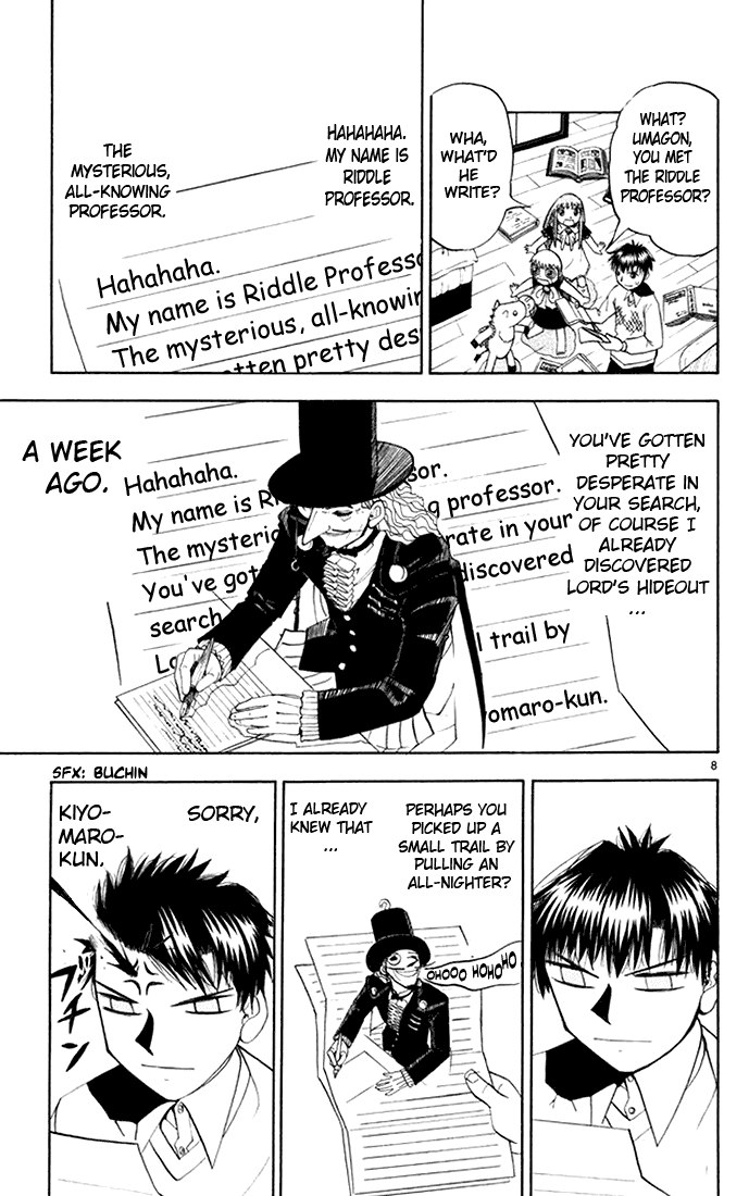 Konjiki no Gash!! Chapter 110 page 9 - Chapter 110: The Letter