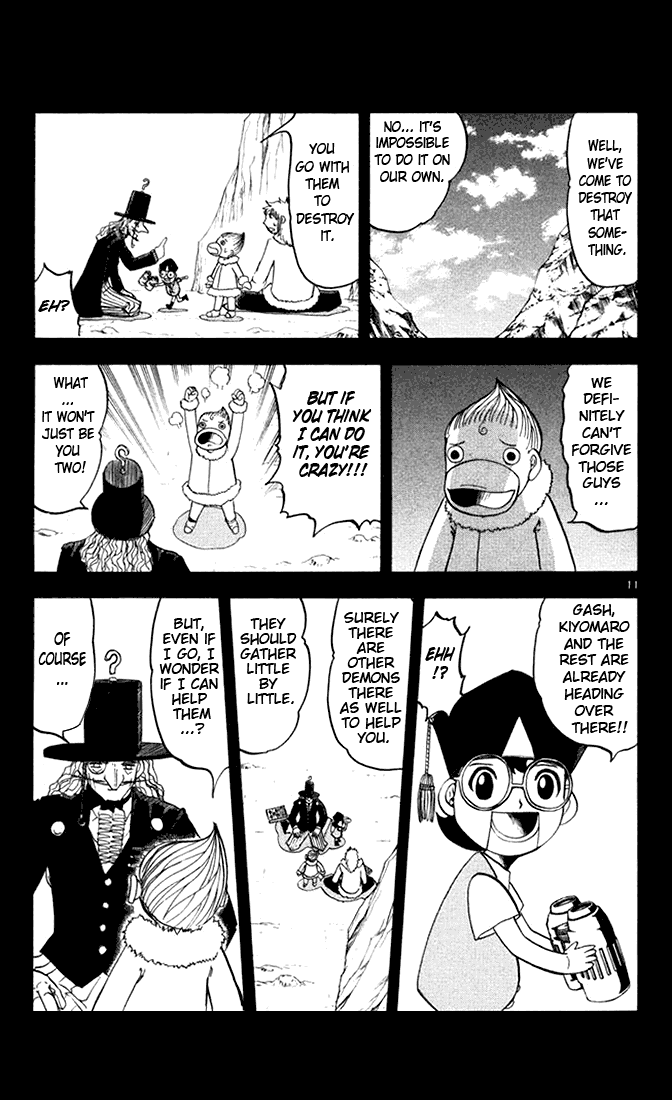 Konjiki no Gash!! Chapter 111 page 11 - Chapter 111: A Crybaby