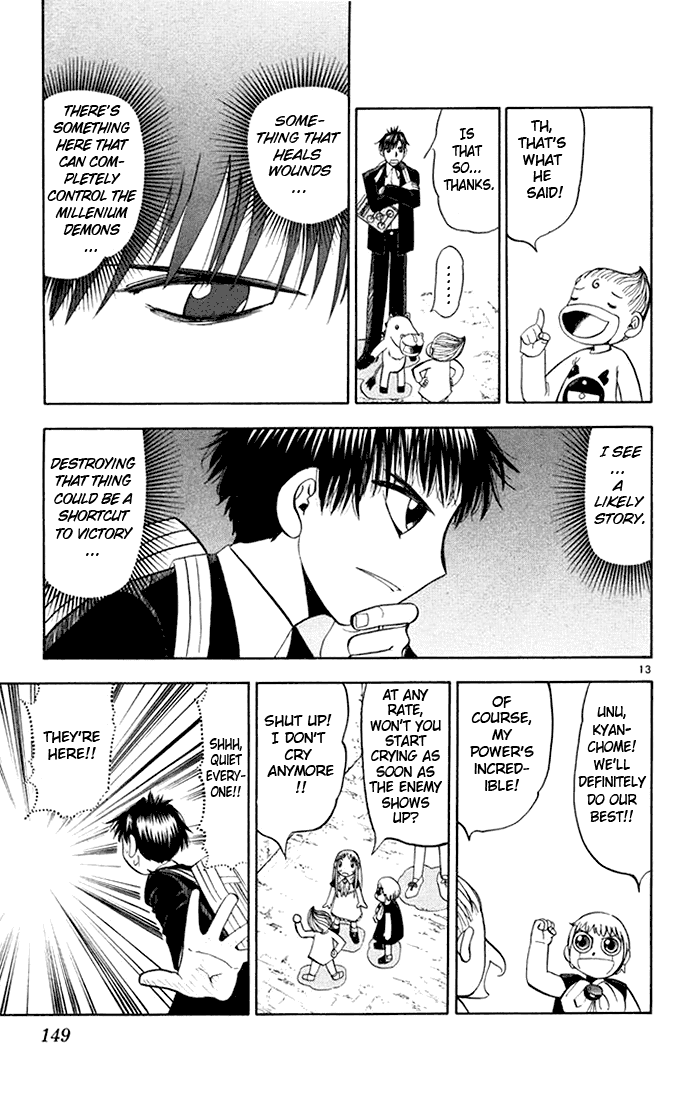 Konjiki no Gash!! Chapter 111 page 13 - Chapter 111: A Crybaby