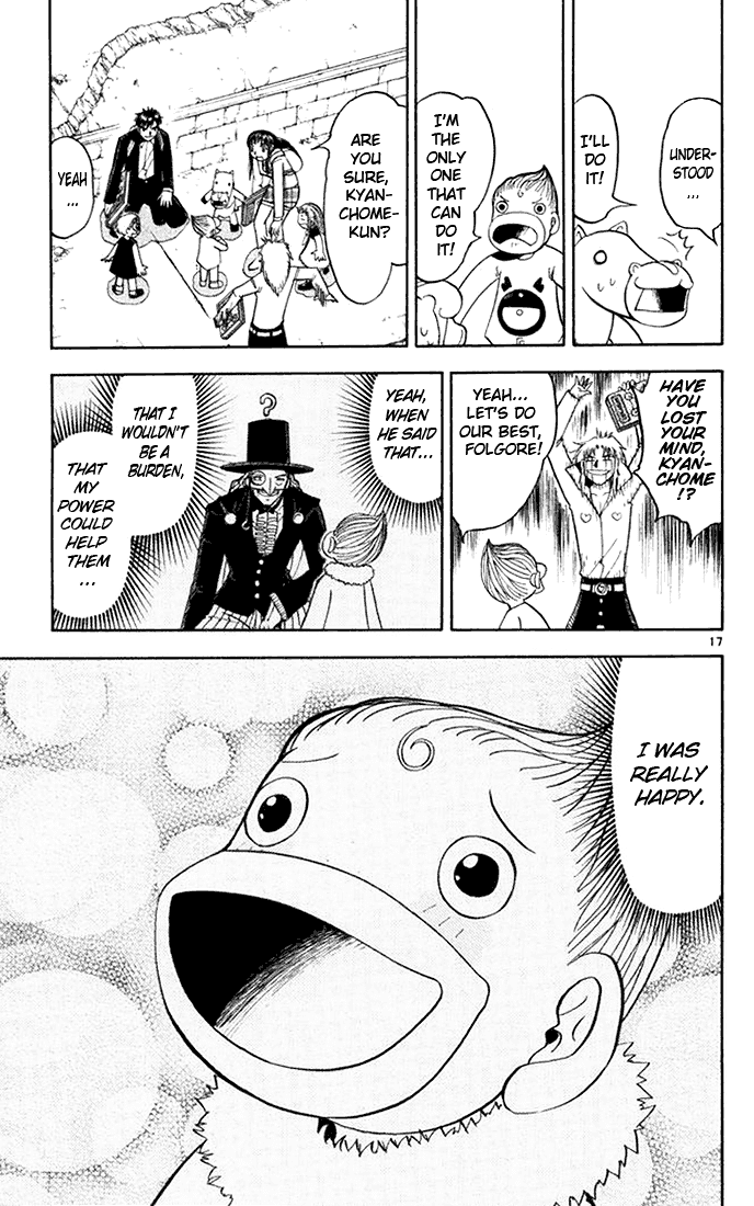 Konjiki no Gash!! Chapter 111 page 17 - Chapter 111: A Crybaby