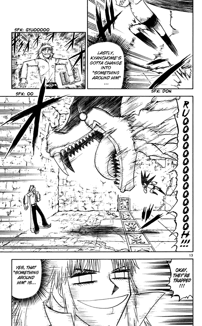 Konjiki no Gash!! Chapter 112 page 13 - Chapter 112: The Power Of Kyanchome