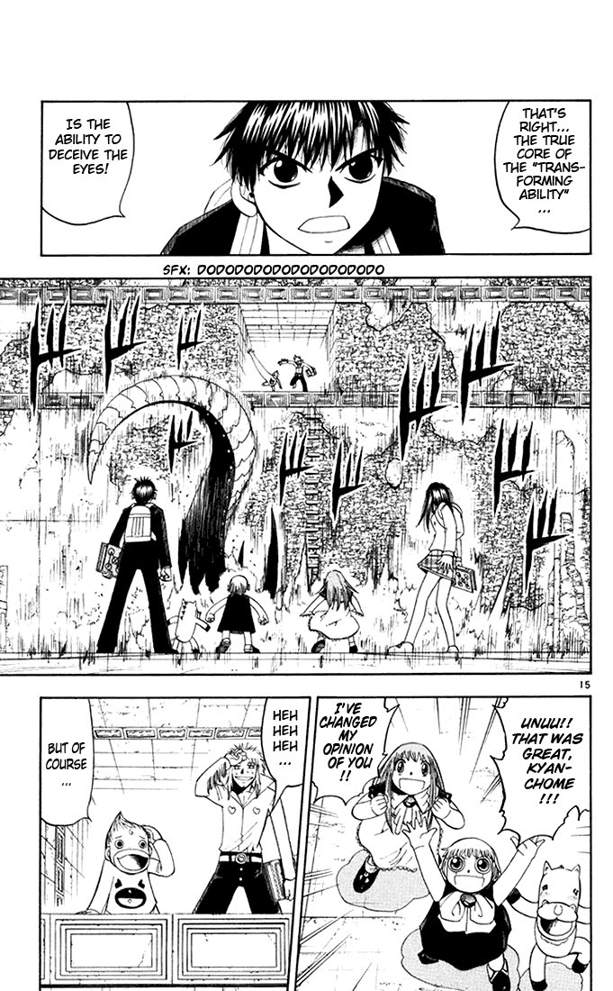 Konjiki no Gash!! Chapter 112 page 15 - Chapter 112: The Power Of Kyanchome
