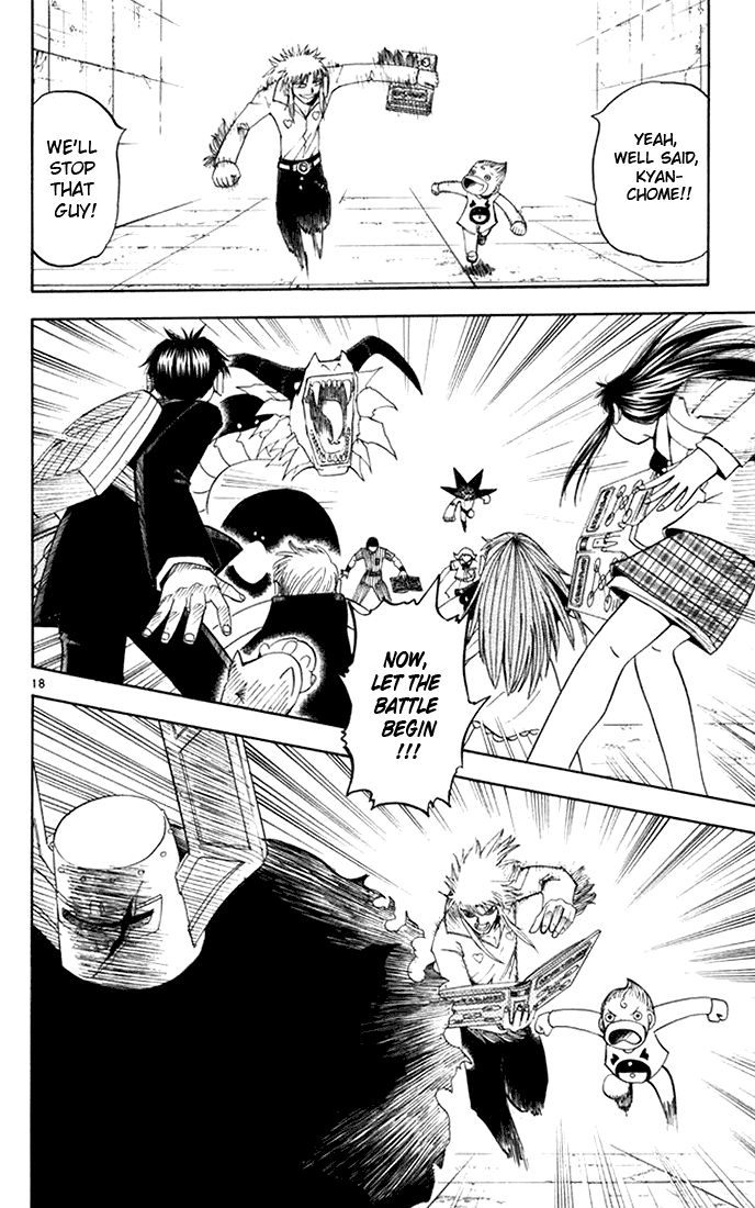 Konjiki no Gash!! Chapter 112 page 18 - Chapter 112: The Power Of Kyanchome