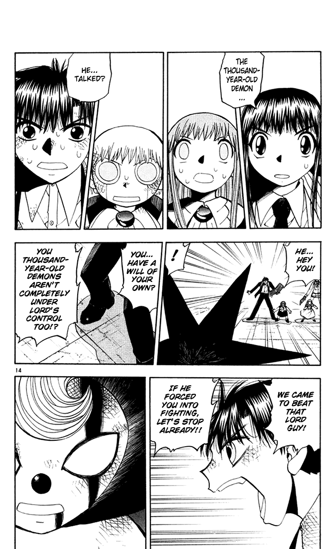 Konjiki no Gash!! Chapter 113 page 14 - Chapter 113: Power Battery