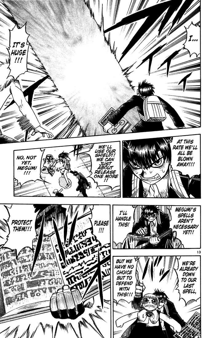 Konjiki no Gash!! Chapter 118 page 13 - Chapter 118: Glowing Orbs