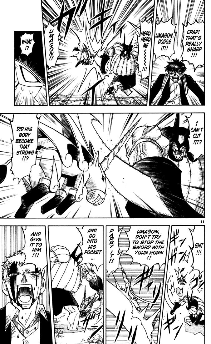 Konjiki no Gash!! Chapter 123 page 11 - Chapter 123: Stronger, Deeper