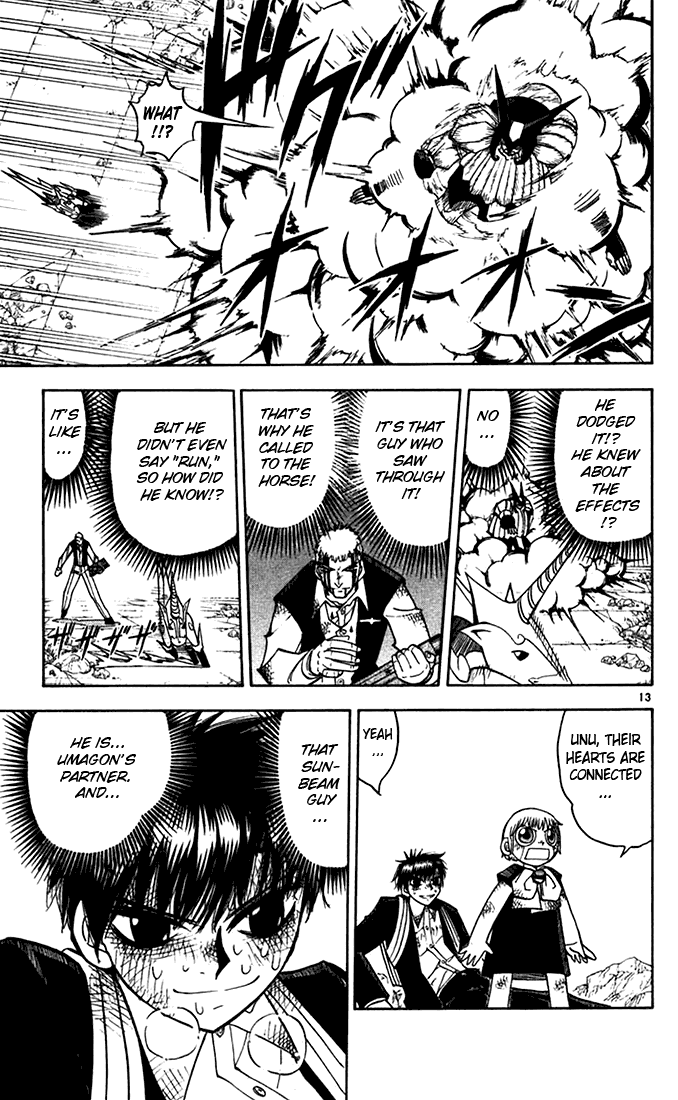Konjiki no Gash!! Chapter 123 page 13 - Chapter 123: Stronger, Deeper