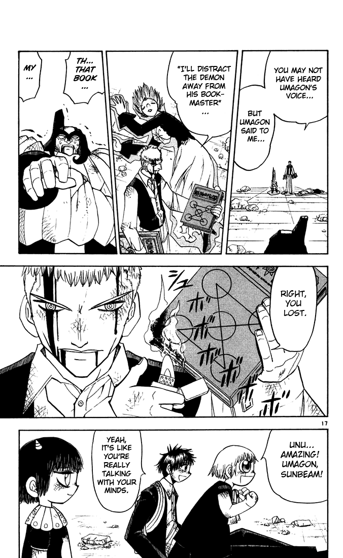 Konjiki no Gash!! Chapter 123 page 17 - Chapter 123: Stronger, Deeper