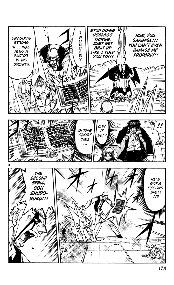 Konjiki no Gash!! Chapter 123 page 8 - Chapter 123: Stronger, Deeper