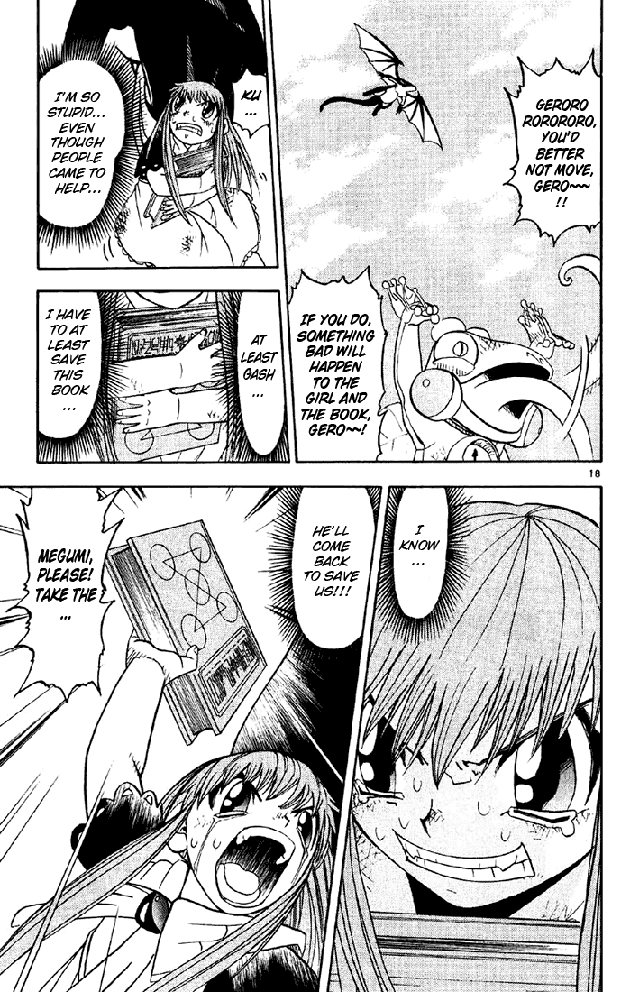Konjiki no Gash!! Chapter 125 page 18 - Chapter 125: Entrusted Book