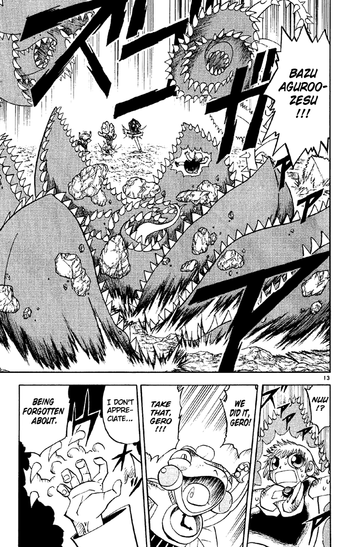 Konjiki no Gash!! Chapter 126 page 13 - Chapter 126: Fighting Together