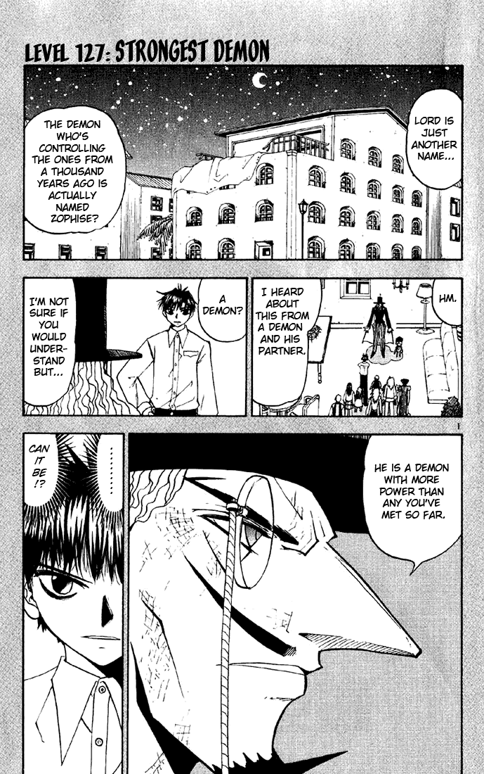 Konjiki no Gash!! Chapter 127 page 1 - Chapter 127: Strongest Demon