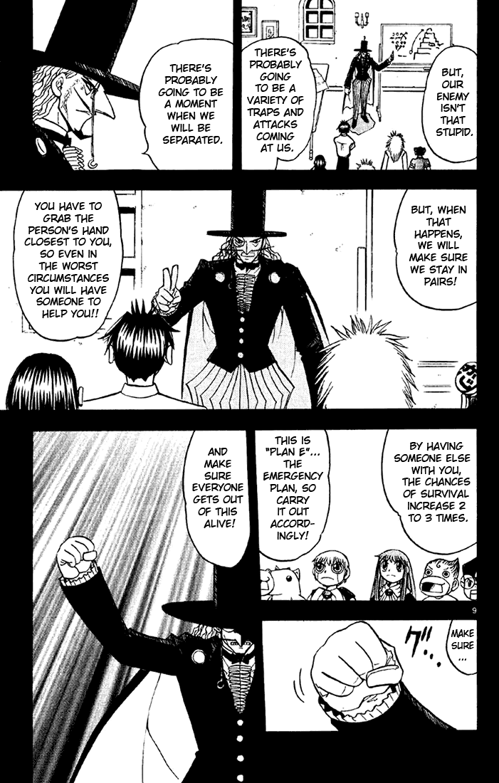 Konjiki no Gash!! Chapter 129 page 9 - Chapter 129: Emergency