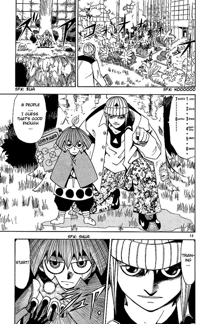 Konjiki no Gash!! Chapter 13 page 13 - Chapter 13: Moving Targets