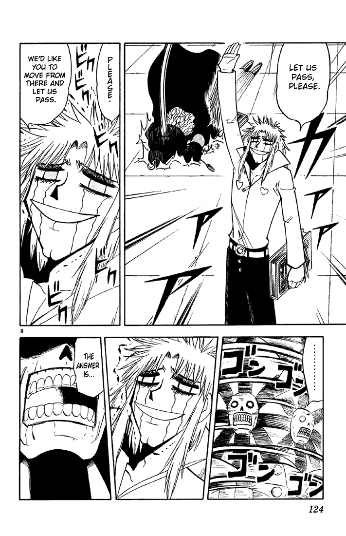 Konjiki no Gash!! Chapter 130 page 8 - Chapter 130: Flawless Melee