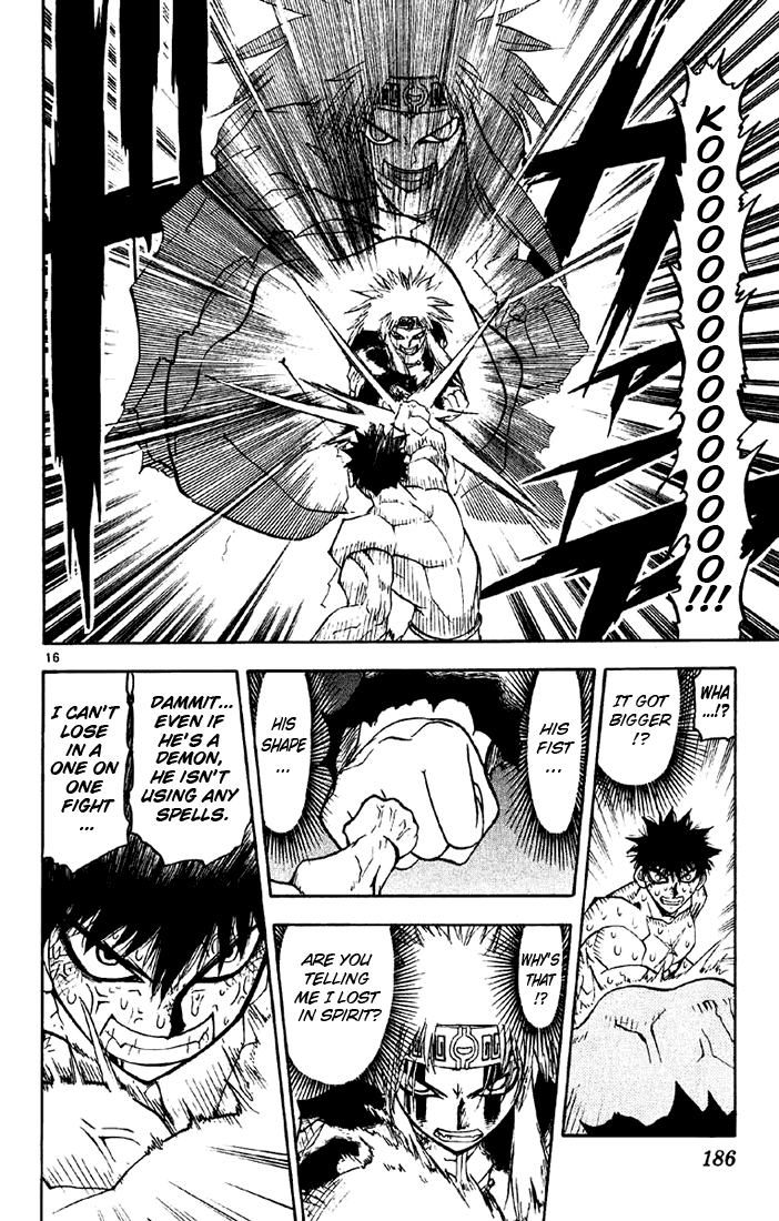 Konjiki no Gash!! Chapter 133 page 15 - Chapter 133: A Protecting King