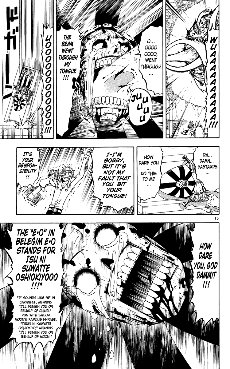 Konjiki no Gash!! Chapter 134 page 21 - Chapter 134: Let's Sing Together