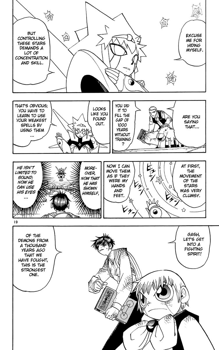 Konjiki no Gash!! Chapter 137 page 19 - Chapter 137: 12 Comrades