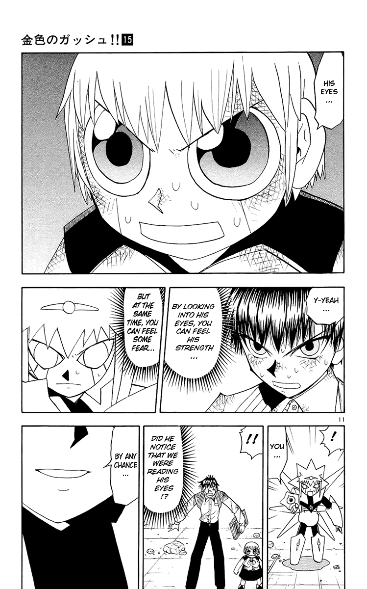 Konjiki no Gash!! Chapter 138 page 11 - Chapter 138: The Secret Of Strength