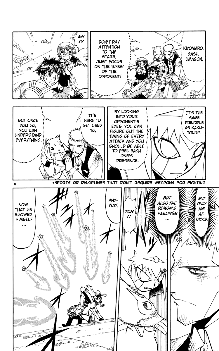 Konjiki no Gash!! Chapter 138 page 8 - Chapter 138: The Secret Of Strength