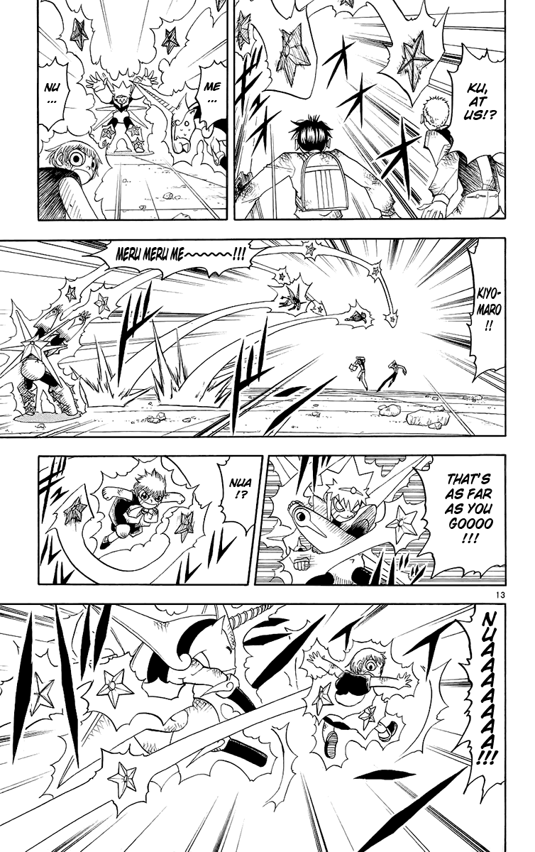 Konjiki no Gash!! Chapter 139 page 13 - Chapter 139: The Fear Of The Lithograph