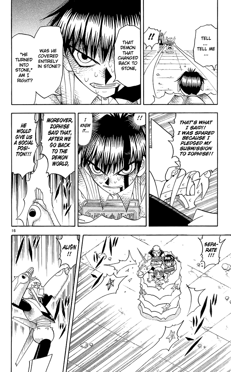 Konjiki no Gash!! Chapter 139 page 16 - Chapter 139: The Fear Of The Lithograph
