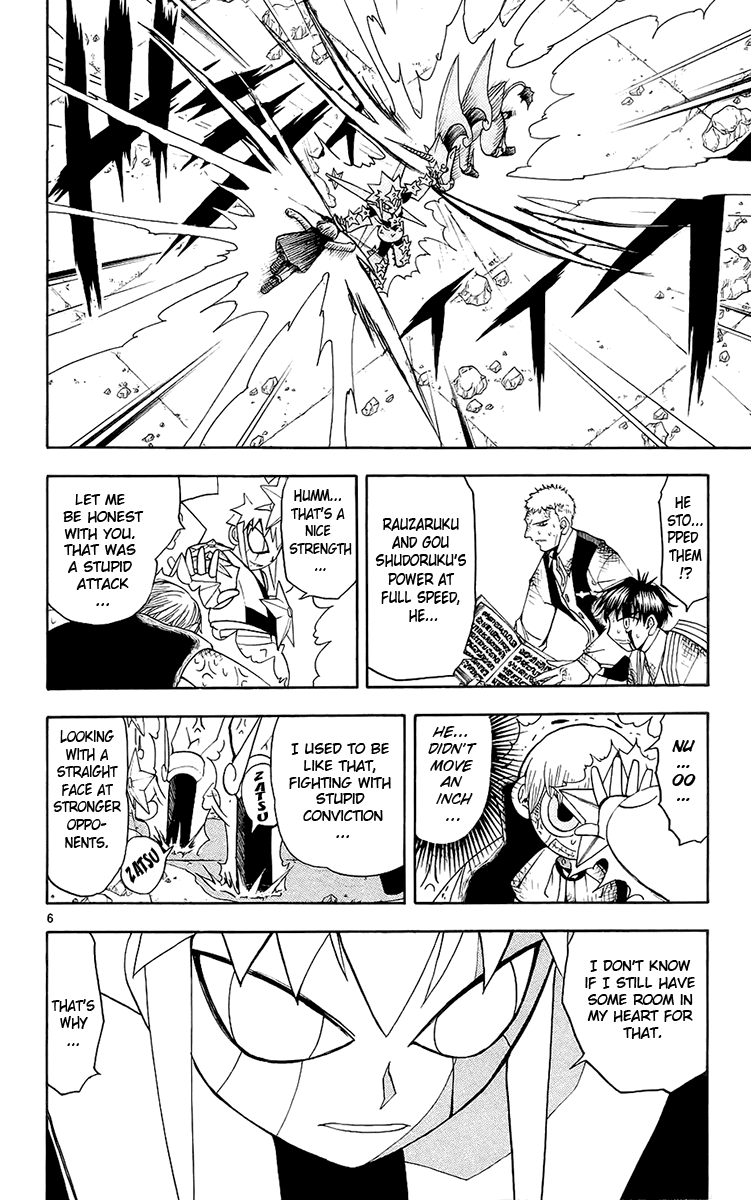 Konjiki no Gash!! Chapter 139 page 6 - Chapter 139: The Fear Of The Lithograph