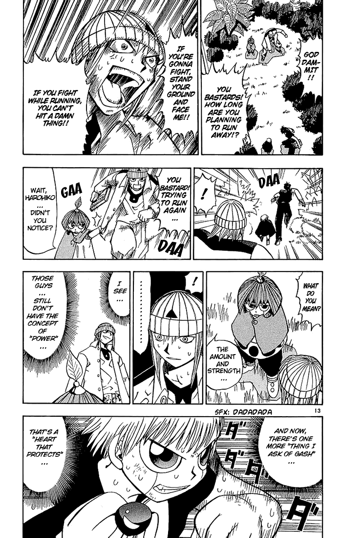 Konjiki no Gash!! Chapter 14 page 13 - Chapter 14: Protecting Heart