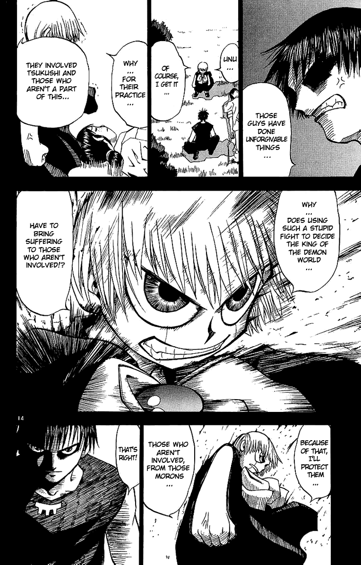 Konjiki no Gash!! Chapter 14 page 14 - Chapter 14: Protecting Heart