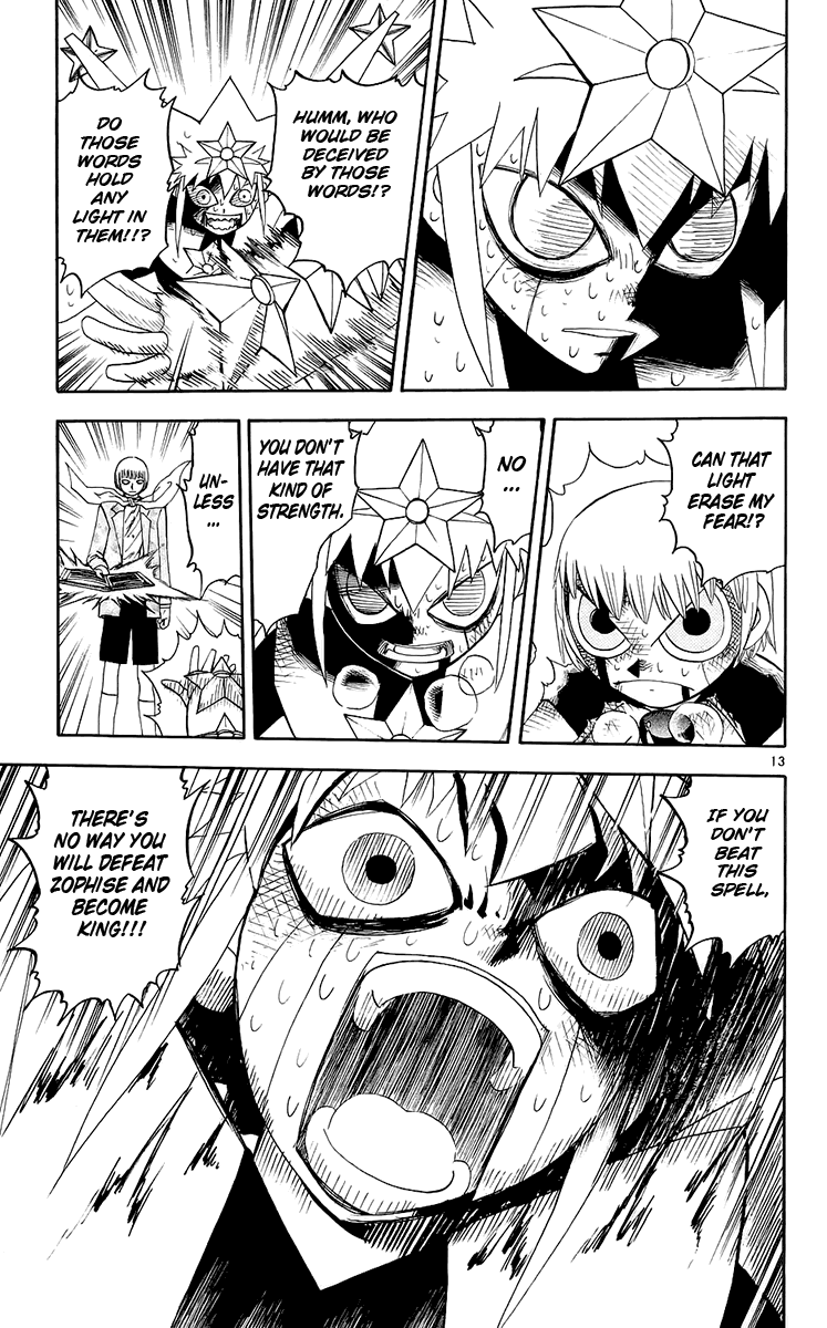 Konjiki no Gash!! Chapter 140 page 13 - Chapter 140: The Light Pointing Towards Darkness