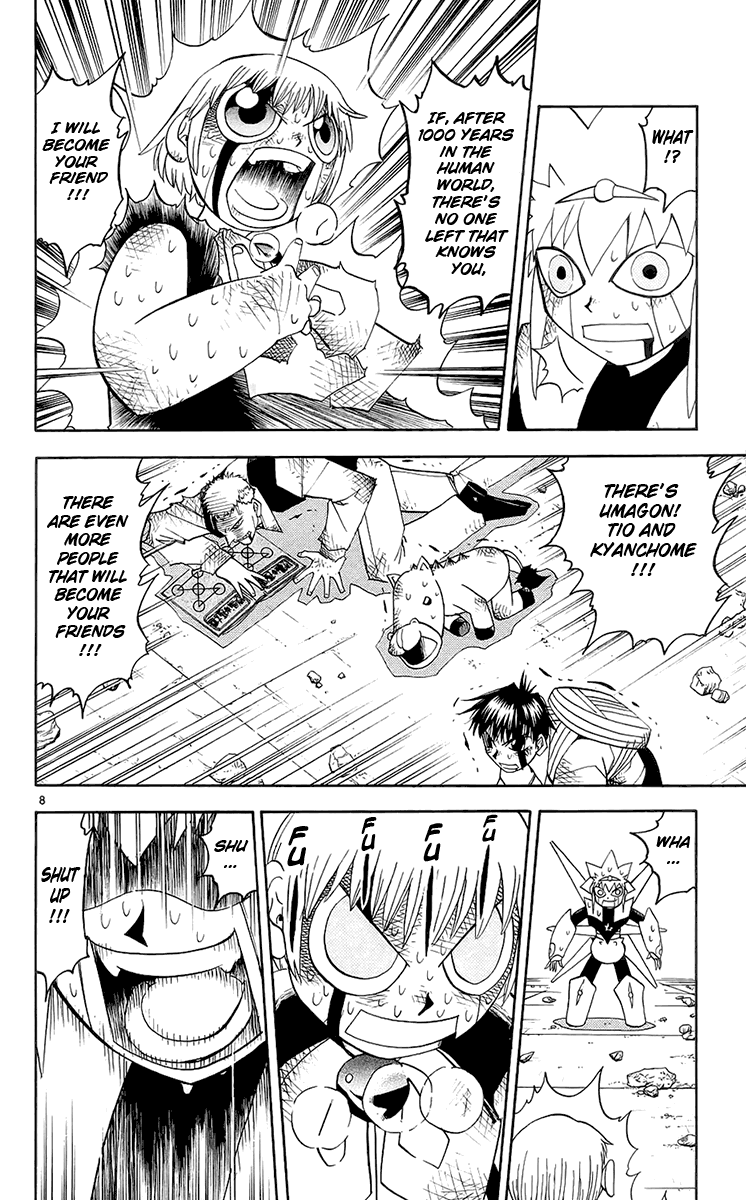 Konjiki no Gash!! Chapter 140 page 8 - Chapter 140: The Light Pointing Towards Darkness