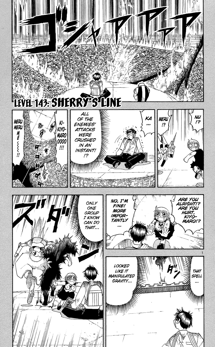 Konjiki no Gash!! Chapter 143 page 1 - Chapter 143: Sherry's Line