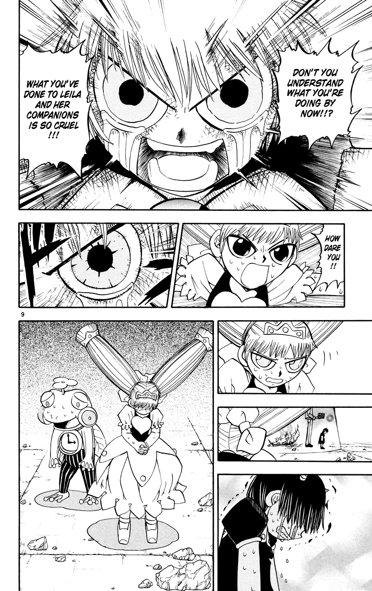 Konjiki no Gash!! Chapter 146 page 9 - Chapter 146: The Stone Curse