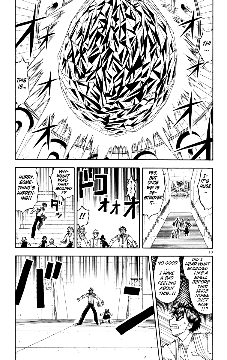 Konjiki no Gash!! Chapter 147 page 13 - Chapter 147: Guardian Of The Moonstone