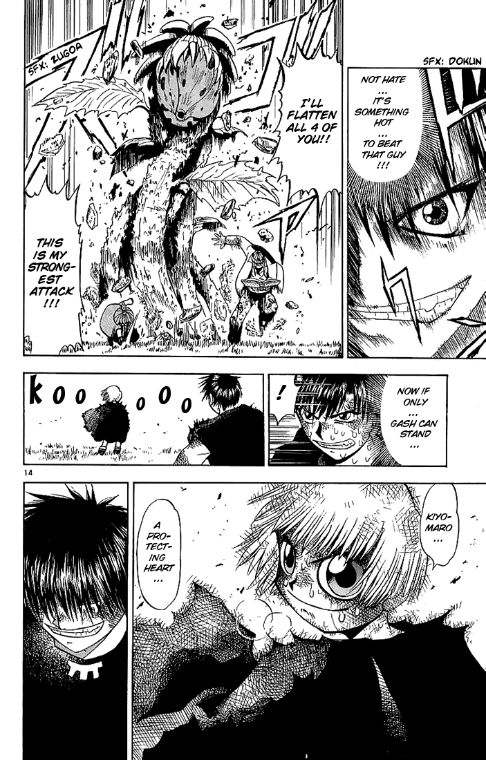Konjiki no Gash!! Chapter 15 page 14 - Chapter 15: Limits To The Power