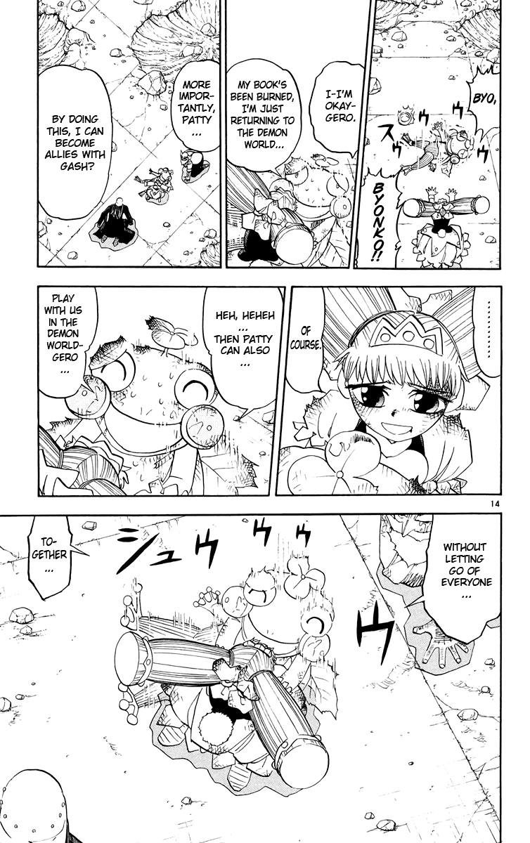 Konjiki no Gash!! Chapter 153 page 15 - Chapter 153: Without Letting Go...