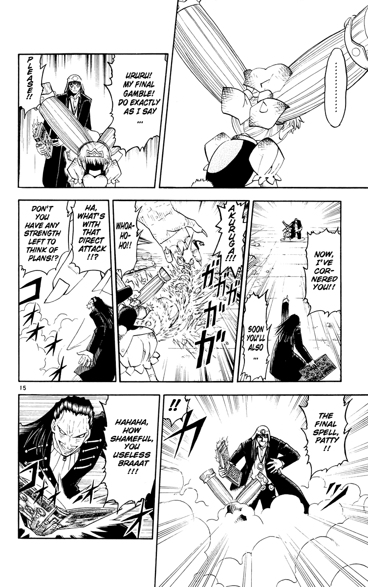 Konjiki no Gash!! Chapter 153 page 16 - Chapter 153: Without Letting Go...
