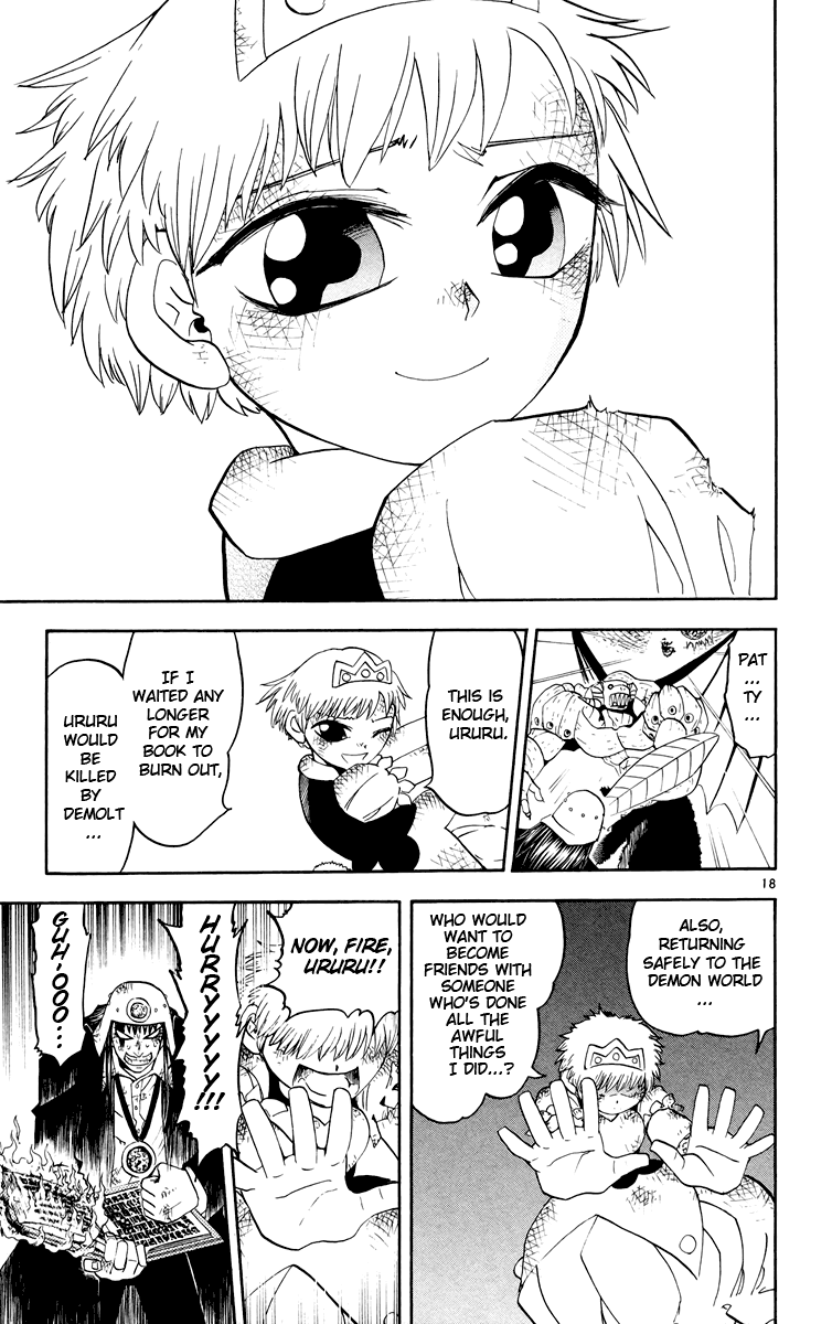 Konjiki no Gash!! Chapter 153 page 19 - Chapter 153: Without Letting Go...