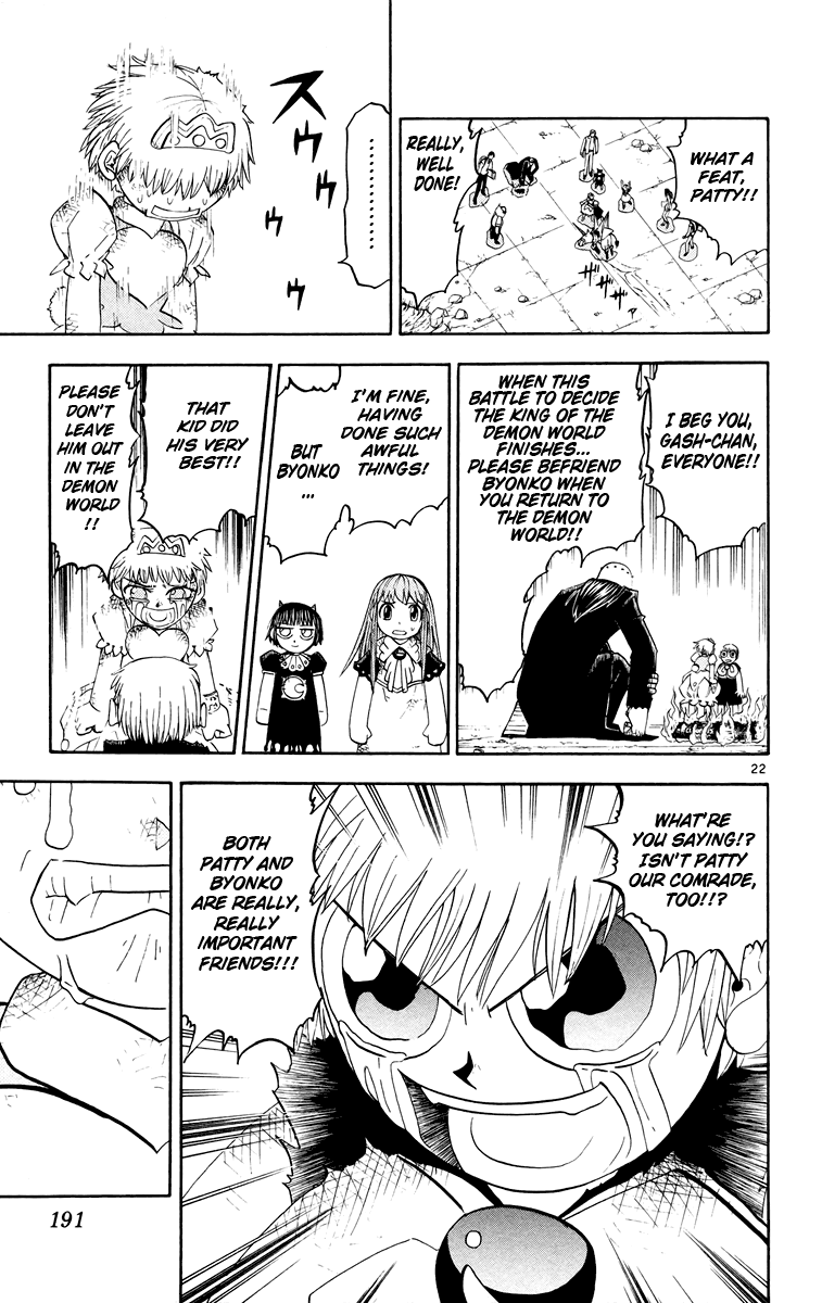 Konjiki no Gash!! Chapter 153 page 23 - Chapter 153: Without Letting Go...