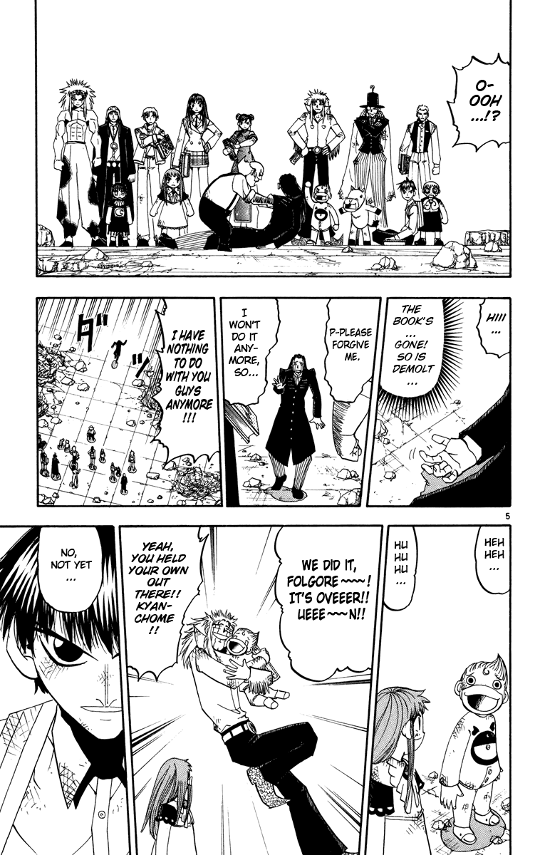 Konjiki no Gash!! Chapter 157 page 5 - Chapter 157: It's Not Over Yet