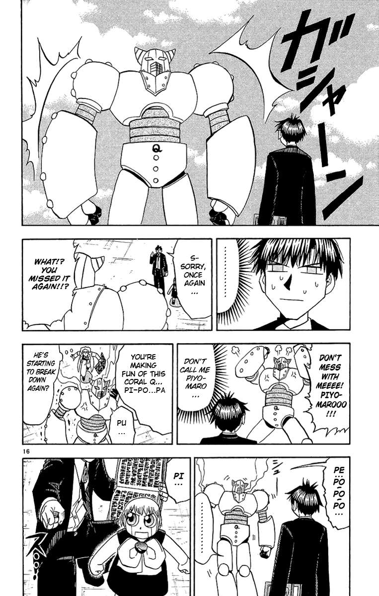 Konjiki no Gash!! Chapter 164 page 16 - Chapter 164: An Uneasy Glance