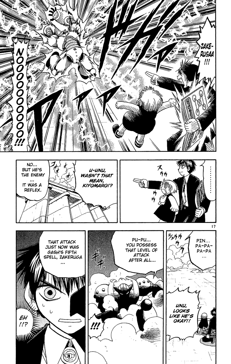 Konjiki no Gash!! Chapter 164 page 17 - Chapter 164: An Uneasy Glance