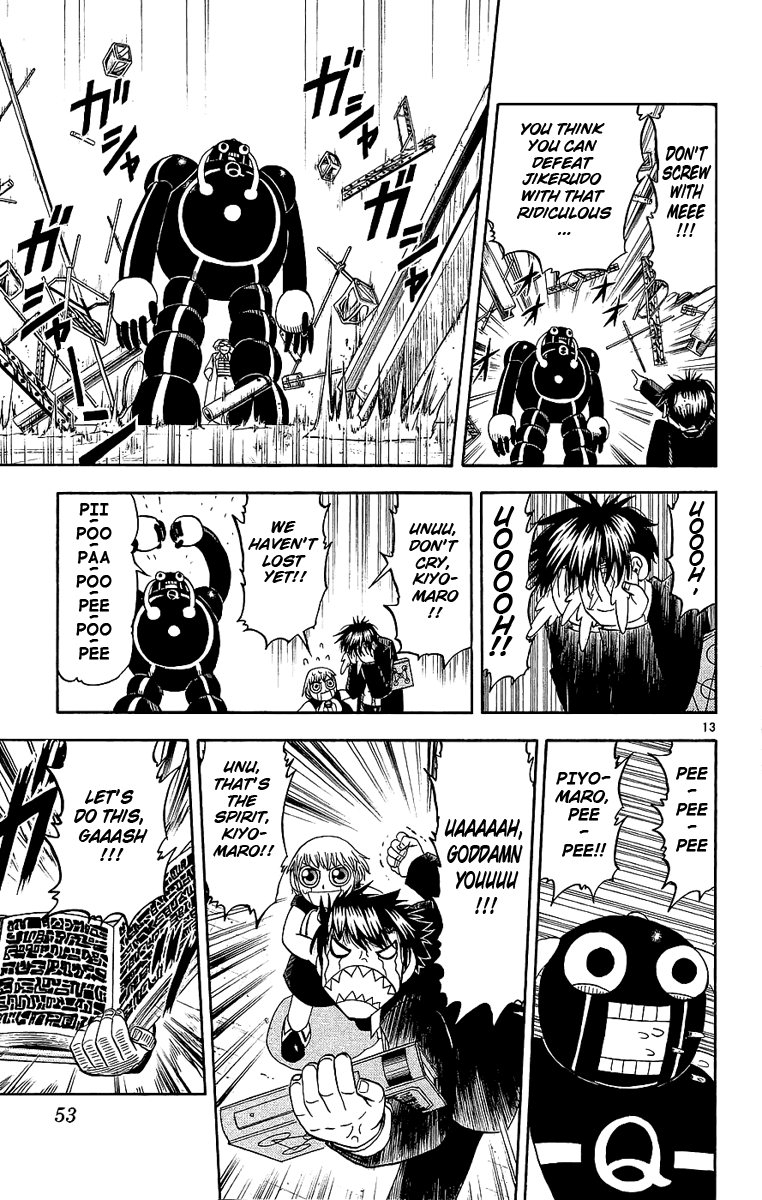 Konjiki no Gash!! Chapter 165 page 13 - Chapter 165: Q All-Purpose Transformation!