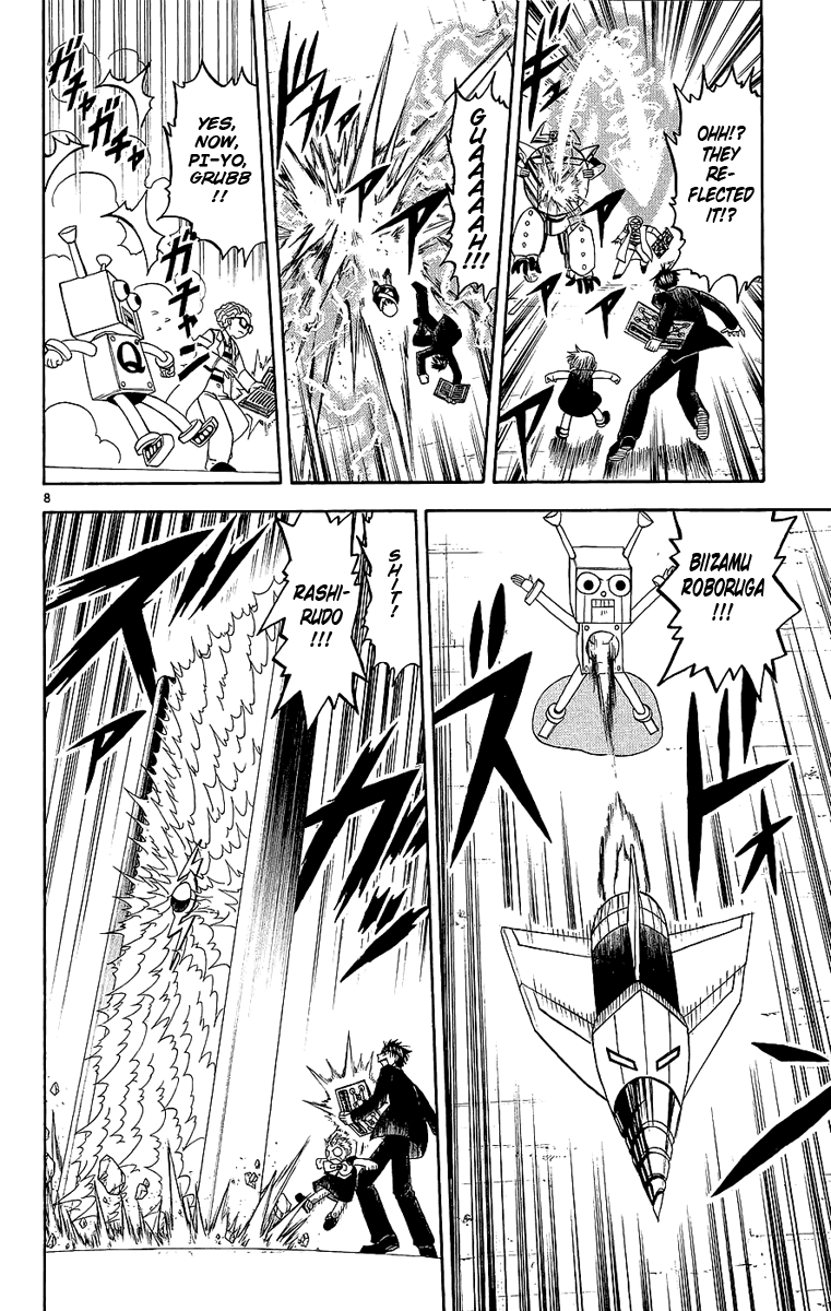 Konjiki no Gash!! Chapter 165 page 8 - Chapter 165: Q All-Purpose Transformation!