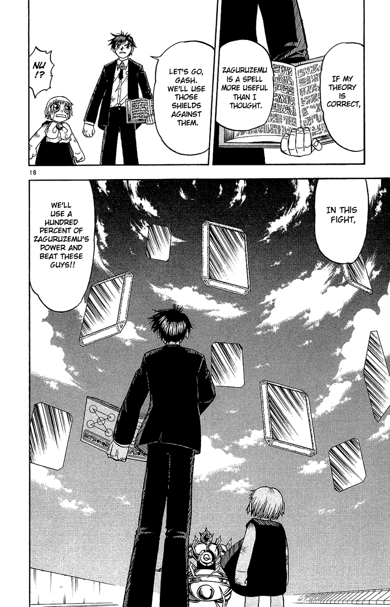 Konjiki no Gash!! Chapter 166 page 18 - Chapter 166: Data Transcendence