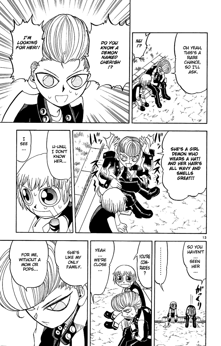 Konjiki no Gash!! Chapter 169 page 13 - Chapter 169: The Boy That Speaks Of The Wind