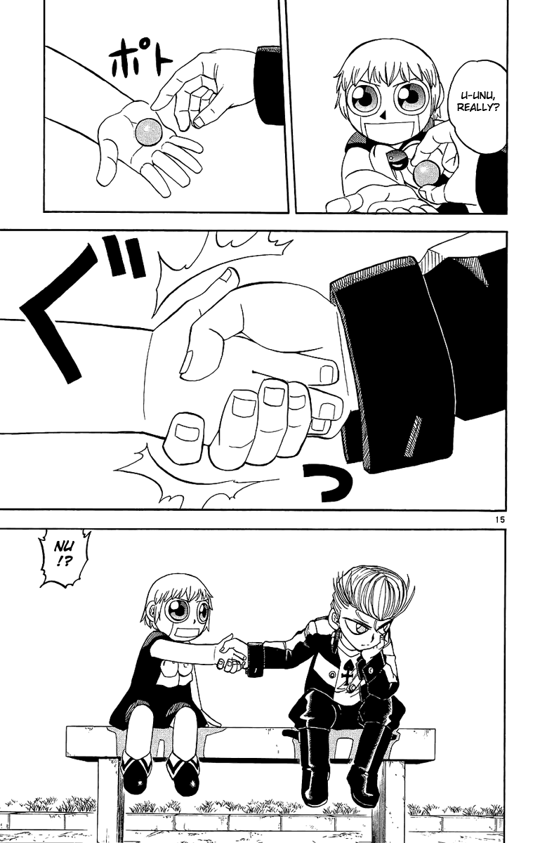 Konjiki no Gash!! Chapter 169 page 15 - Chapter 169: The Boy That Speaks Of The Wind