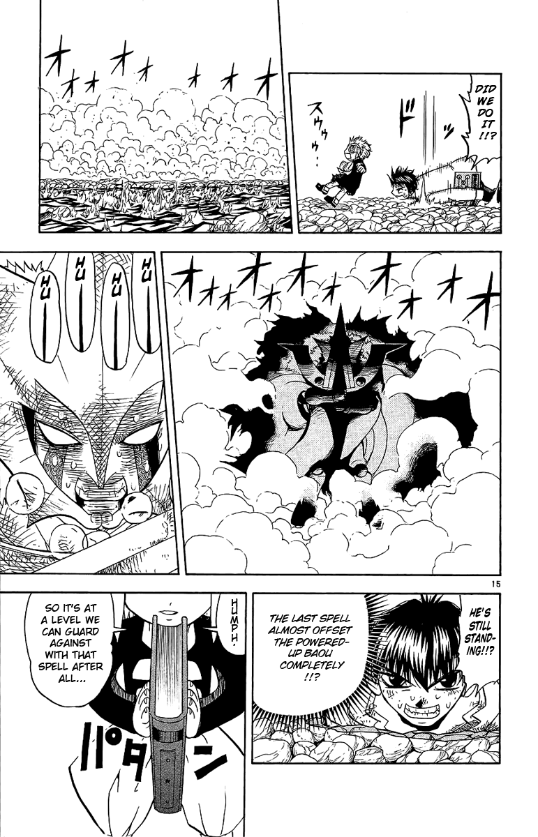 Konjiki no Gash!! Chapter 172 page 14 - Chapter 172: The Power Of Baou